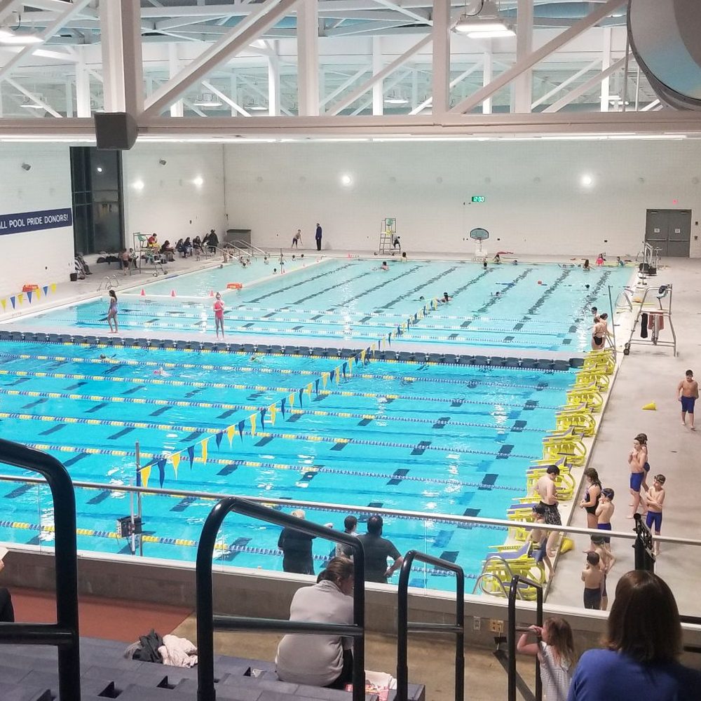 YMCA - Pool view from bleachers - Gyms Near Me - Wooster, Ohio