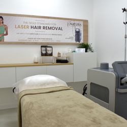 NATURA Hair Removal & Skin Care - Laser Hair Removal + Laser Facial room