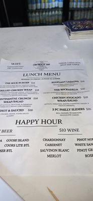 Menu photo 4 The Continental Bar New York, NY Menu photo 4 The Continental Bar New York, NY