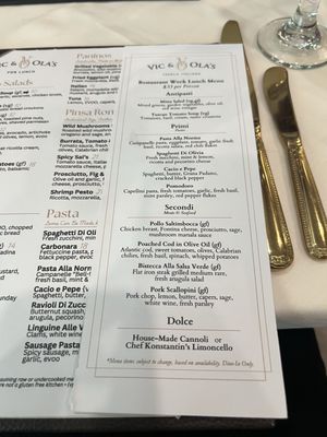 Menu photo 5 Vic & Ola's Scottsdale, AZ Menu photo 5 Vic & Ola's Scottsdale, AZ