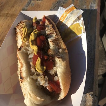 The Blacktop Grill - Hotdog with the works - Hot Dogs Near Me - Tucson, Arizona The Blacktop Grill - Hotdog with the works - Hot Dogs Near Me - Tucson, Arizona