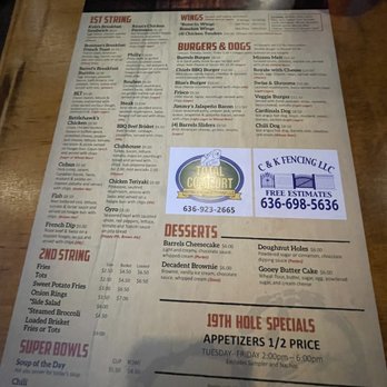 Barrels Taphouse and Grill - Menu - American Near Me - O'Fallon, Missouri Barrels Taphouse and Grill - Menu - American Near Me - O'Fallon, Missouri