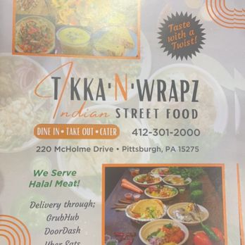 Tikka N Wrapz - Menu - Indian Near Me - Pittsburgh, Pennsylvania Tikka N Wrapz - Menu - Indian Near Me - Pittsburgh, Pennsylvania