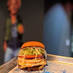 Hollywood Burger & Sandwich - Breakfast Burger with Egg