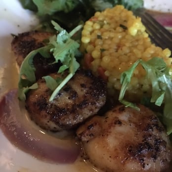 Harry & Izzy's - Scallops with citrus couscous.  So good! - Steakhouses Near Me - Indianapolis, Indiana
