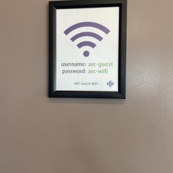 Austin Regional Clinic - WiFi password info taken on 03/09/2023