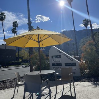 Koffi - Outside patio - Coffee & Tea Near Me - Palm Springs, California
