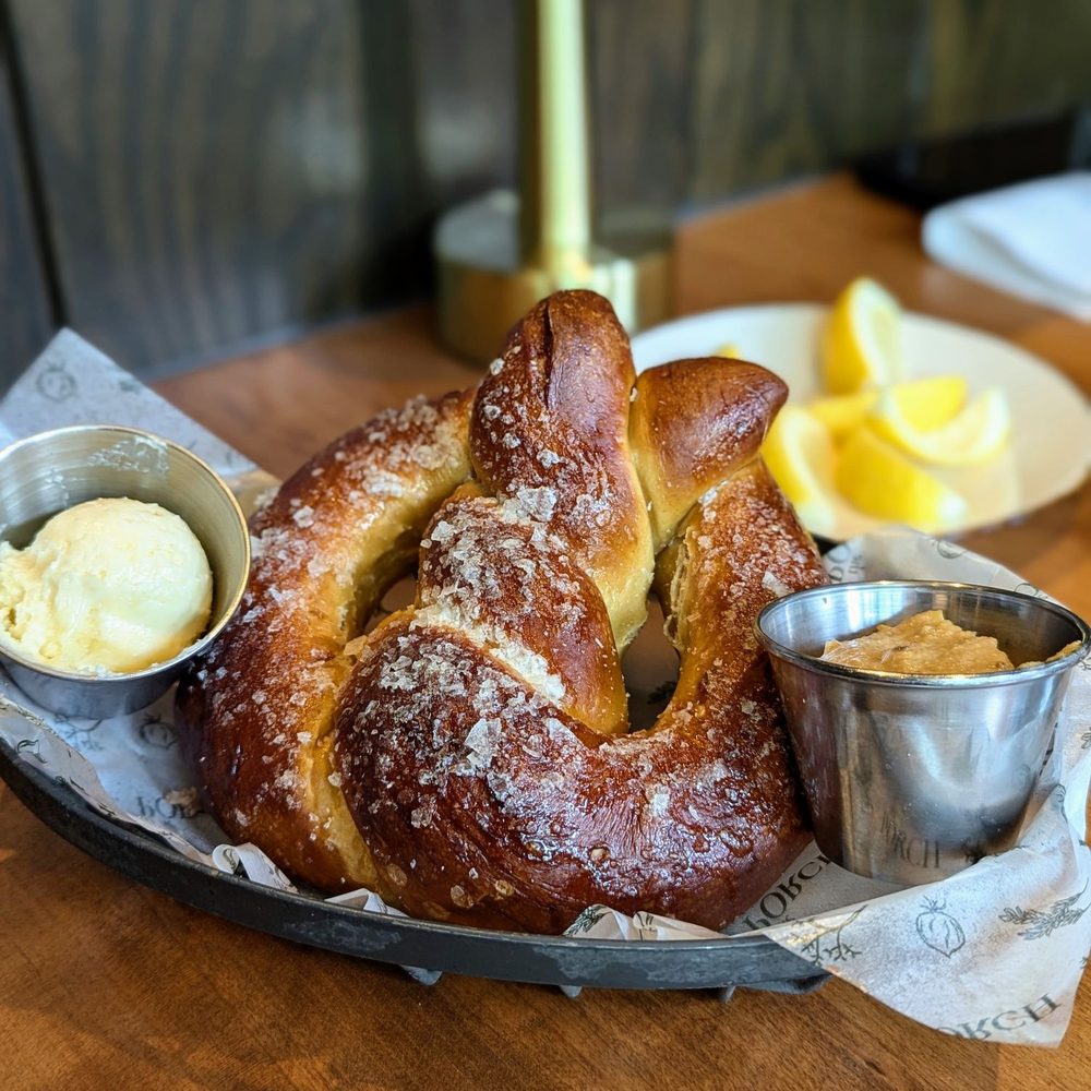 Pretzel appetizer. Pretzel appetizer.