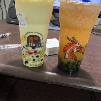 Select by Kung Fu Tea - Mango Snow Caribbean Breeze - Bubble Tea Near Me - Flushing, New York Select by Kung Fu Tea - Mango Snow Caribbean Breeze - Bubble Tea Near Me - Flushing, New York