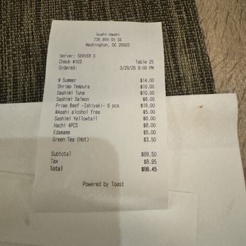 Sushi Hachi - Cost for two - Sushi Bars Near Me - Washington, DC, District of Columbia Sushi Hachi - Cost for two - Sushi Bars Near Me - Washington, DC, District of Columbia
