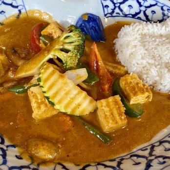 Thai Ruby - Tofu vegetable panang curry - Thai Near Me - The Villages, Florida Thai Ruby - Tofu vegetable panang curry - Thai Near Me - The Villages, Florida