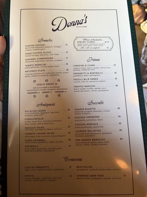 Menu photo 3 Donna's Los Angeles, CA