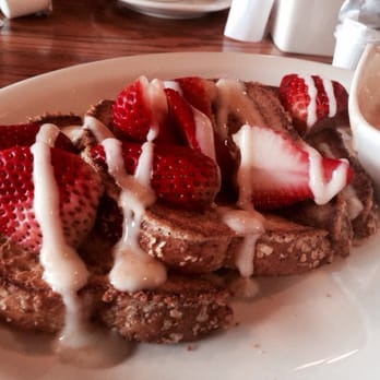 Cracker Barrel Old Country Store - Mmmmm.... Multi-grain French Toast grilled with strawberries and drizzled with a honey citrus yogurt sauce! - Southern Near Me - Plainfield, Indiana Cracker Barrel Old Country Store - Mmmmm.... Multi-grain French Toast grilled with strawberries and drizzled with a honey citrus yogurt sauce! - Southern Near Me - Plainfield, Indiana