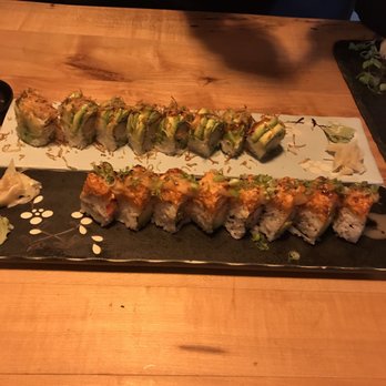 Saku Sushi - Butterfly and green dragon - Sushi Bars Near Me - Toronto, Ontario Saku Sushi - Butterfly and green dragon - Sushi Bars Near Me - Toronto, Ontario