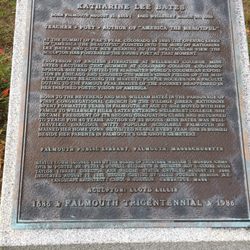 Katharine Lee Bates Statue - Katherine Lee Bates