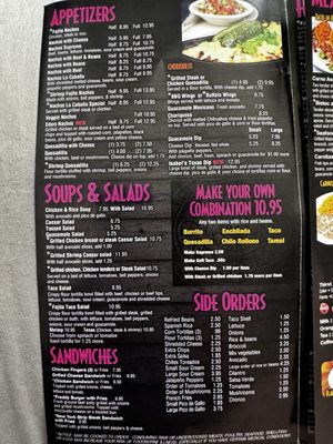 Menu photo 4 La Cabana Mount Vernon, GA