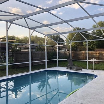 All Phase Screen - Full re screen done in Wedgefield, FL - Patio Coverings Near Me