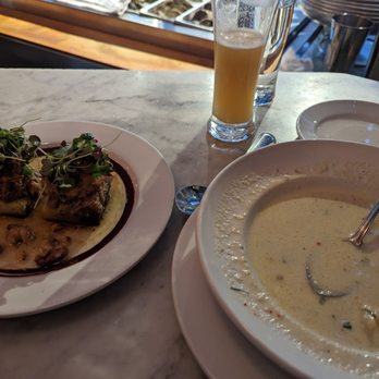 Neptune Oyster - Neptune's on Piggybacks and Clam chowder - Seafood Near Me - Boston, Massachusetts