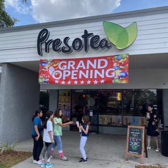 Presotea Tampa - Grand opening - Bubble Tea Near Me - TEMPLE TERR, Florida Presotea Tampa - Grand opening - Bubble Tea Near Me - TEMPLE TERR, Florida