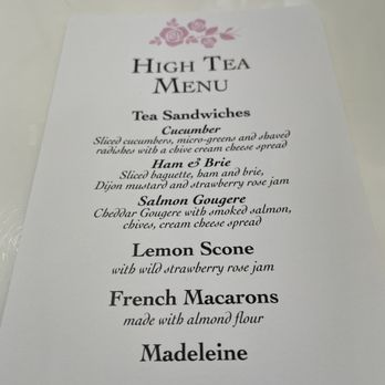 Jolie Tea Company - Menu - Tea Rooms Near Me - Salem, Massachusetts