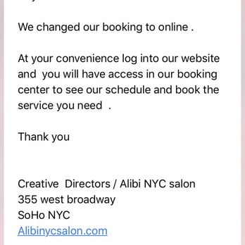 Alibi Nyc Salon - Hair Salons Near Me - New York, New York