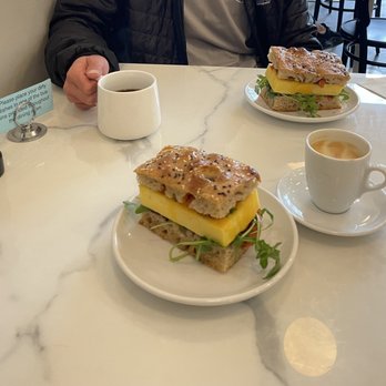 Dozen Bakery - Breakfast sandwich on focaccia - Bakeries Near Me - Nashville, Tennessee Dozen Bakery - Breakfast sandwich on focaccia - Bakeries Near Me - Nashville, Tennessee