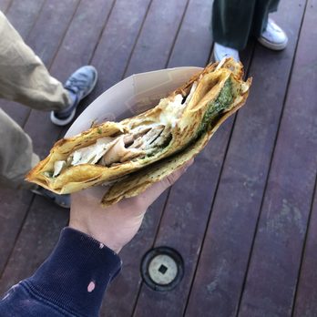 The Crepe Stand - Turkey, brie and pesto crepe - Creperies Near Me - Keystone, Colorado The Crepe Stand - Turkey, brie and pesto crepe - Creperies Near Me - Keystone, Colorado