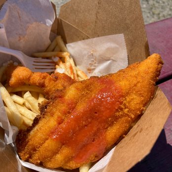 Sea Breeze Market & Deli - fried catfish and fries - Seafood Near Me - Berkeley, California Sea Breeze Market & Deli - fried catfish and fries - Seafood Near Me - Berkeley, California