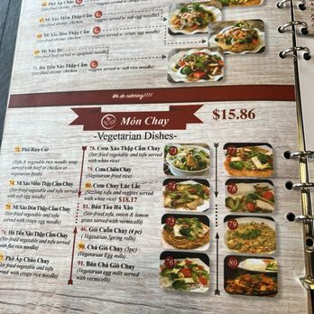 Pho Ha #7 - Menu as May 2025 - Vietnamese Near Me - Riverside, California
