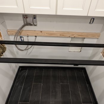 THE ORIGINAL GRANITE BRACKET - Added back cleat for another support - Kitchen & Bath Near Me - St. Augustine, Florida