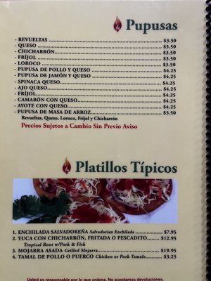 Menu photo 4 La Nueva Fogata Van Nuys, CA Menu photo 4 La Nueva Fogata Van Nuys, CA