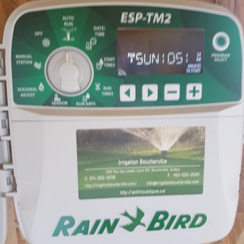Irrigation Boucherville - Rain Bird Controller - Landscaping Near Me - Boucherville, Quebec
