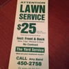 The Yard Service gift card