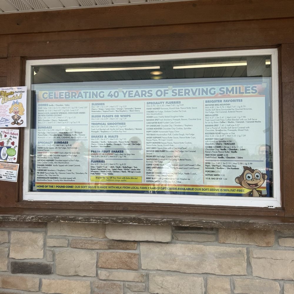 Briq's Soft Serve - Menu - Ice Cream & Frozen Yogurt Near Me - Wausau, Wisconsin Briq's Soft Serve - Menu - Ice Cream & Frozen Yogurt Near Me - Wausau, Wisconsin