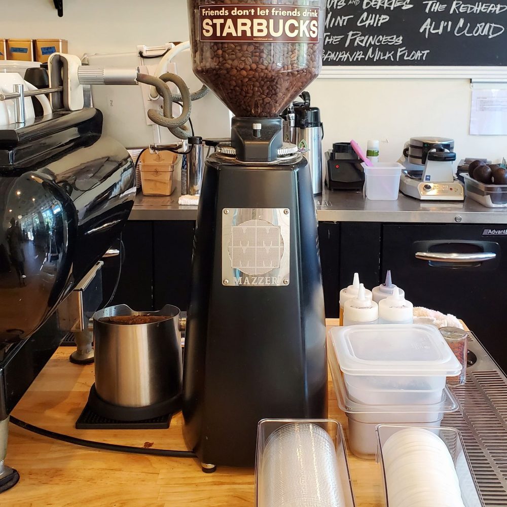 Ali’i Coffee - Love the sticker on the coffee grinder. - Coffee & Tea Near Me - Honolulu, Hawaii Ali’i Coffee - Love the sticker on the coffee grinder. - Coffee & Tea Near Me - Honolulu, Hawaii