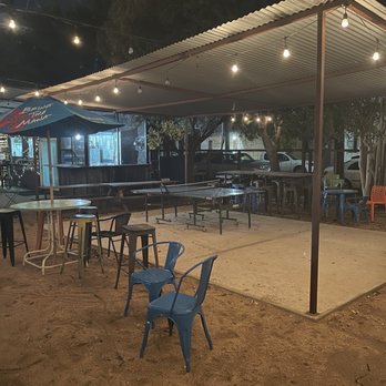 Burleson Yard Beer Garden - There was so much seating outdoors. - New American Near Me - San Antonio, Texas