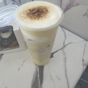 Always Yours Bakery Cafe - Earl Grey Creme Brûlée Milk Tea - Macarons Near Me - Castro Valley, California Always Yours Bakery Cafe - Earl Grey Creme Brûlée Milk Tea - Macarons Near Me - Castro Valley, California