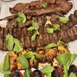 Kebab platter Kebab platter