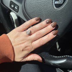 Polished 84 Nails - Almond shaped liquid gel nails