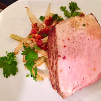 Le Servan - Basque pork with vegetables - Modern European Near Me - Paris, 75 Le Servan - Basque pork with vegetables - Modern European Near Me - Paris, 75