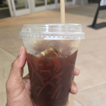 Juan Valdez - Decaf iced americano.. excellent flavor (dark roast) - Coffee & Tea Near Me - Sunrise, Florida Juan Valdez - Decaf iced americano.. excellent flavor (dark roast) - Coffee & Tea Near Me - Sunrise, Florida