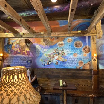 The Yellow Deli - The restaurant was full of artwork - Salad Near Me - Boulder, Colorado