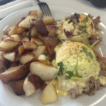 Aloha Stacks - Kalua Pork Benedict - Pancakes Near Me - Cerritos, California Aloha Stacks - Kalua Pork Benedict - Pancakes Near Me - Cerritos, California