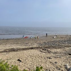 Kayak East - Sandy Hook launch- extremely foggy morning so we crossed the channel in the afternoon once it cleared.