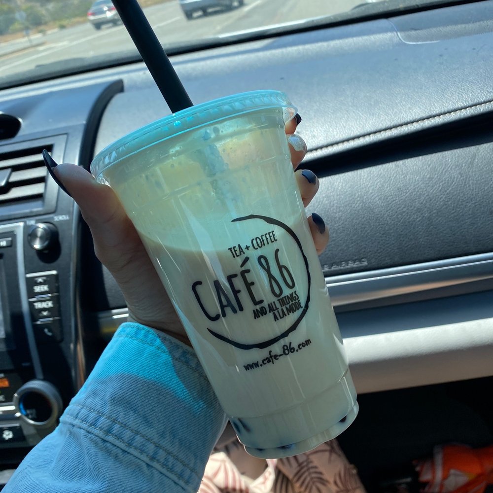 Cafe 86 - Mermaid drink with boba, full sugar, light ice - Desserts Near Me - Chula Vista, California Cafe 86 - Mermaid drink with boba, full sugar, light ice - Desserts Near Me - Chula Vista, California