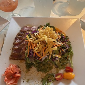 U-Tiki Beach - Ahi tuna salad - Seafood Near Me - Jupiter, Florida U-Tiki Beach - Ahi tuna salad - Seafood Near Me - Jupiter, Florida