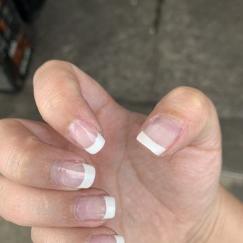 Cape Cod Nails - I still have dip in my nails that he just painted over - Nail Salons Near Me - Buzzards Bay, Massachusetts
