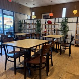 Tables and chairs