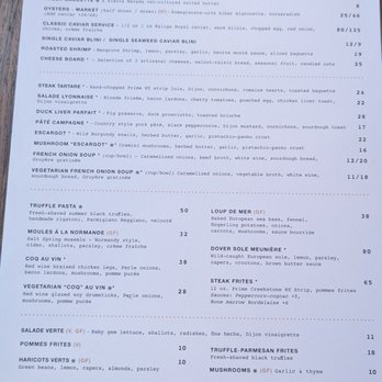 Perle Restaurant - Regular menu July 2025 - New American Near Me - Pasadena, California