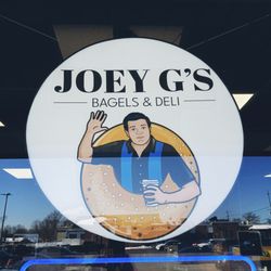 Joey G's Bagels and Deli sign